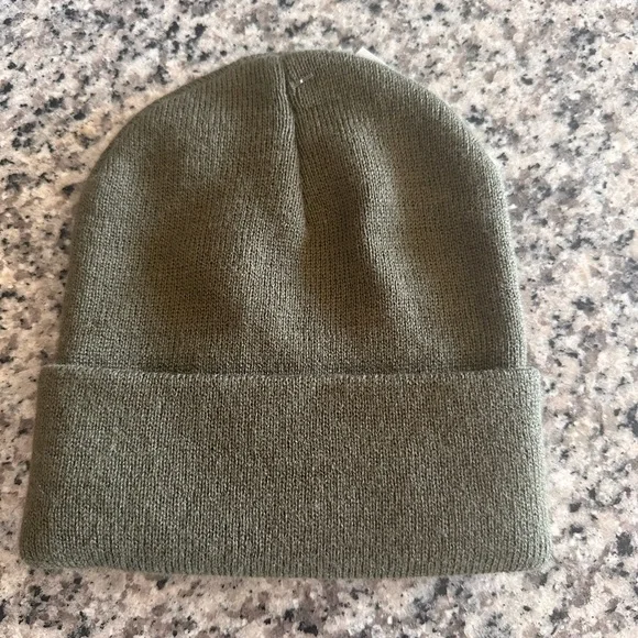 NWT HUF Olive Green Beanie - Picture 2 of 2
